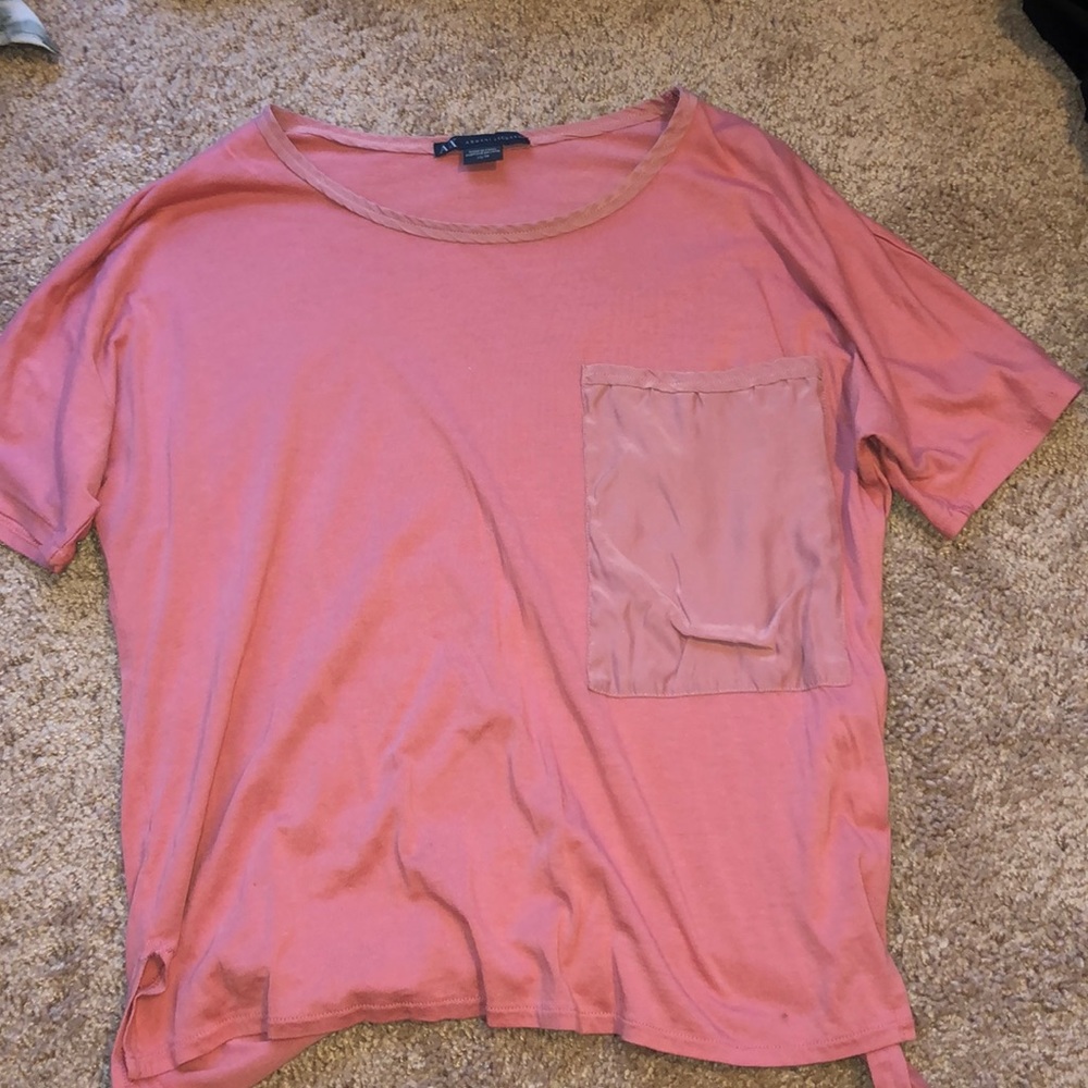 NWOT Armani Exchange Pocket T-shirt